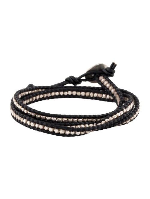 Chan Luu Leather & Bead Wrap Bracelet