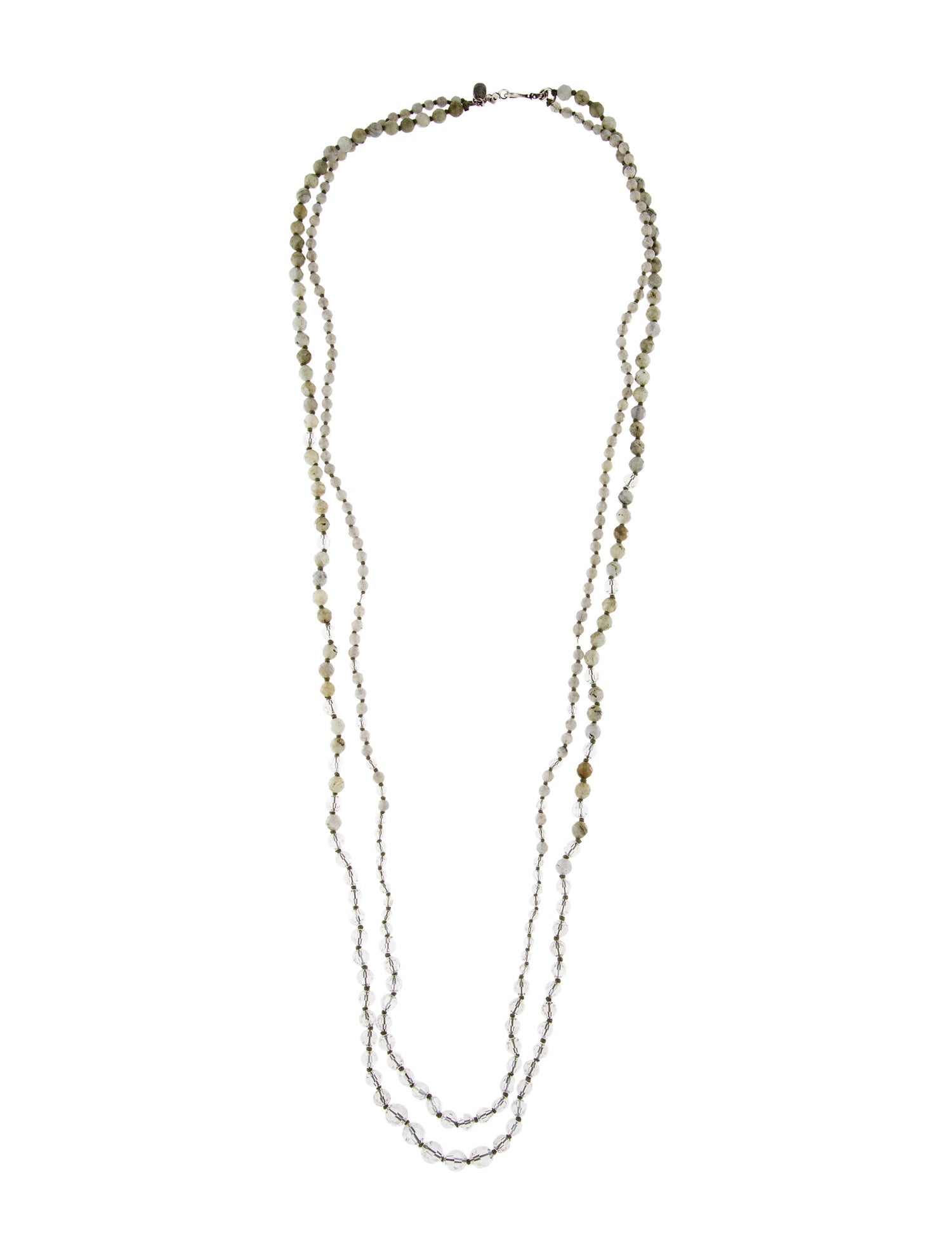 Chan Luu Crystal Multistrand Necklace