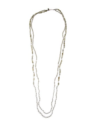 Chan Luu Crystal Multistrand Necklace