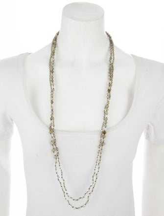 Chan Luu Crystal Multistrand Necklace