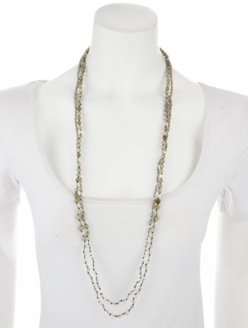 Chan Luu Crystal Multistrand Necklace