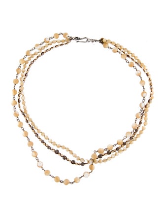 Chan Luu Mother Of Pearl Multistrand Necklace