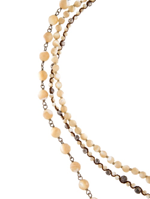 Chan Luu Mother Of Pearl Multistrand Necklace