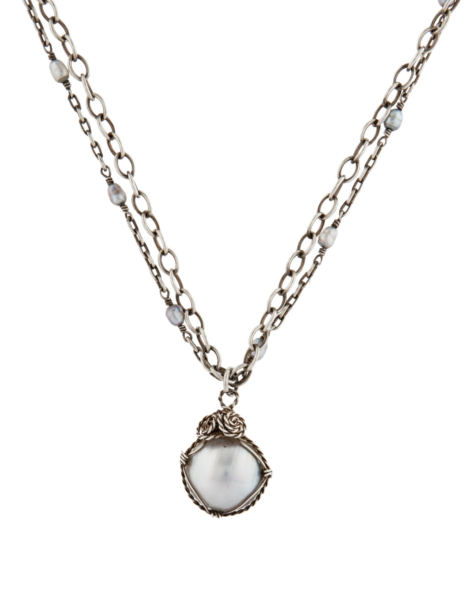 Chan Luu Pearl Pendant Necklace