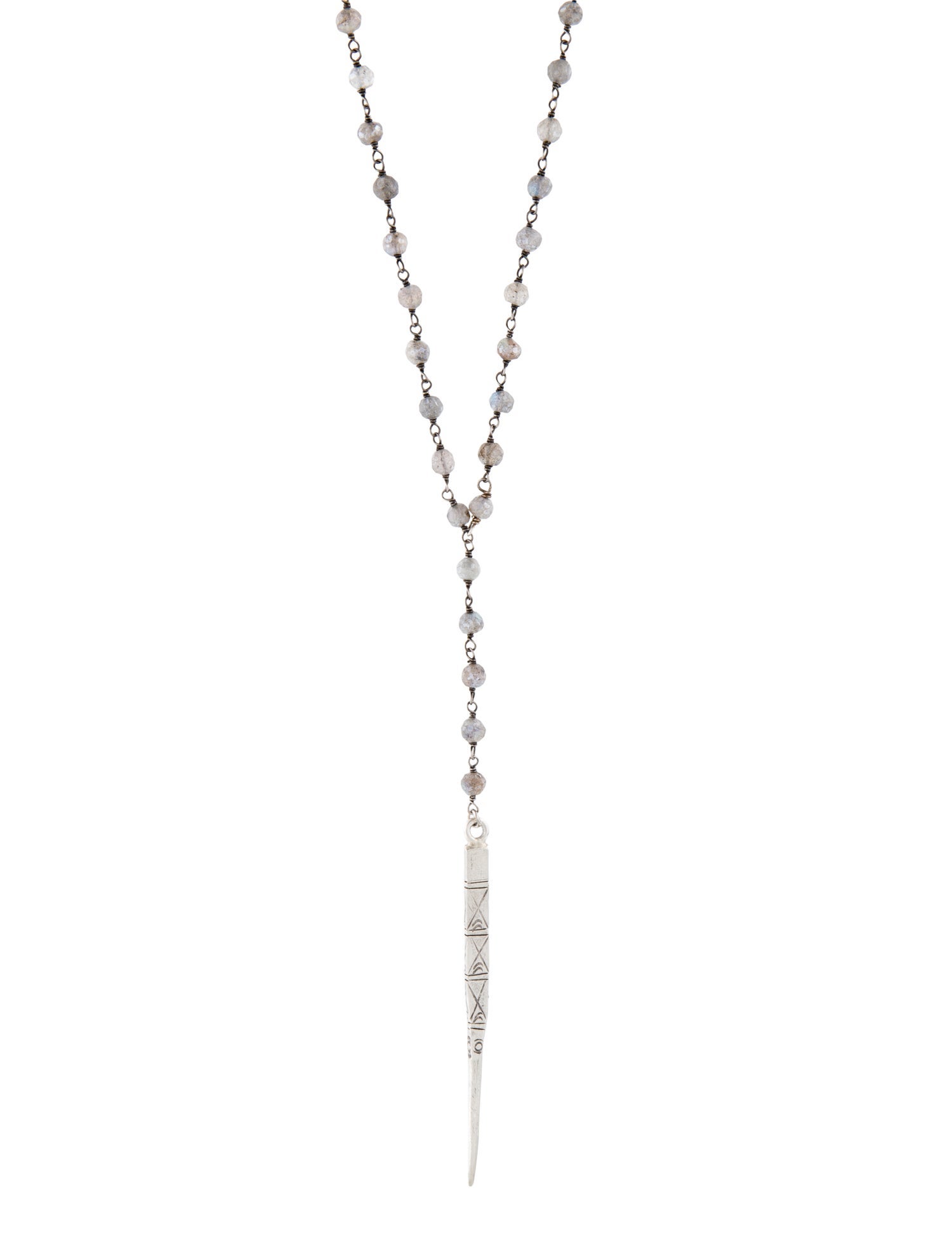 Chan Luu Beaded Drop Necklace
