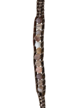 Chan Luu Leather Pearl & Bead Necklace