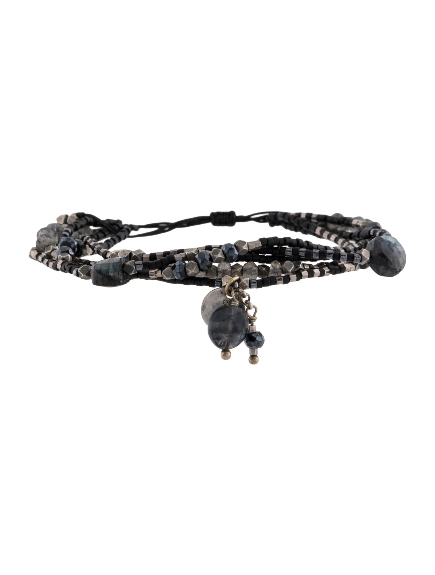 Chan Luu Bead & Cord Multistrand Adjustable Bracelet
