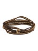 Chan Luu Leather Beaded Wrap Bracelet