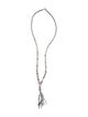 Chan Luu Pearl & Bead Tassel Necklace