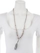 Chan Luu Pearl & Bead Tassel Necklace