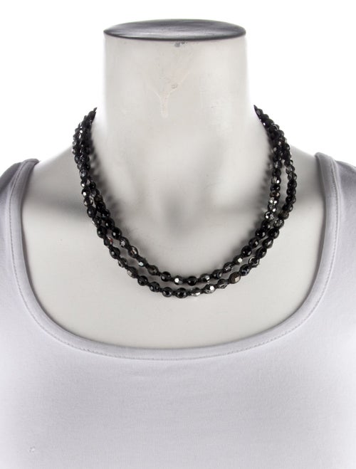 Chan Luu Long Tassel Bead Strand Necklace