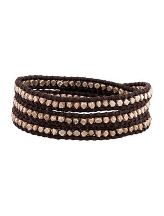 Chan Luu Nugget Triple Wrap Bracelet