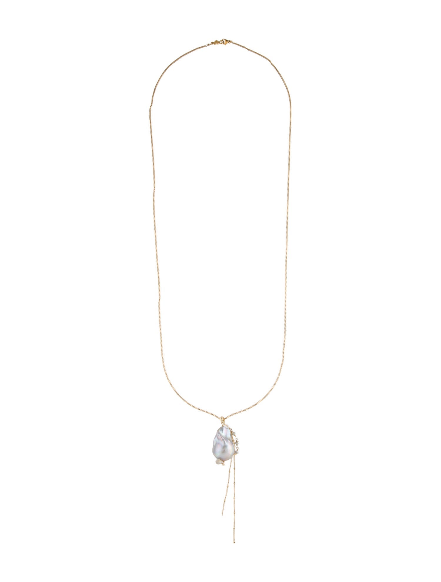 Chan Luu Pearl & Stone Pendant Necklace