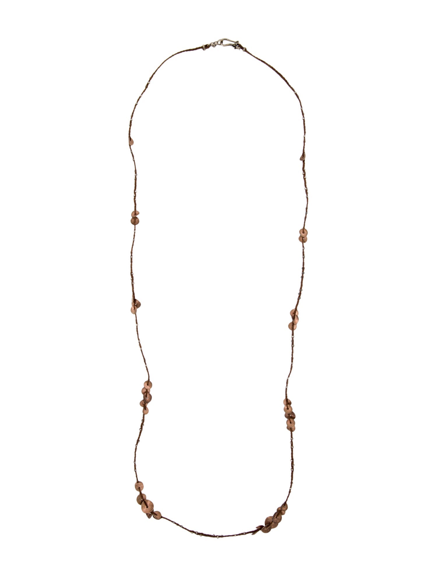 Chan Luu Leather & Bead Station Necklace