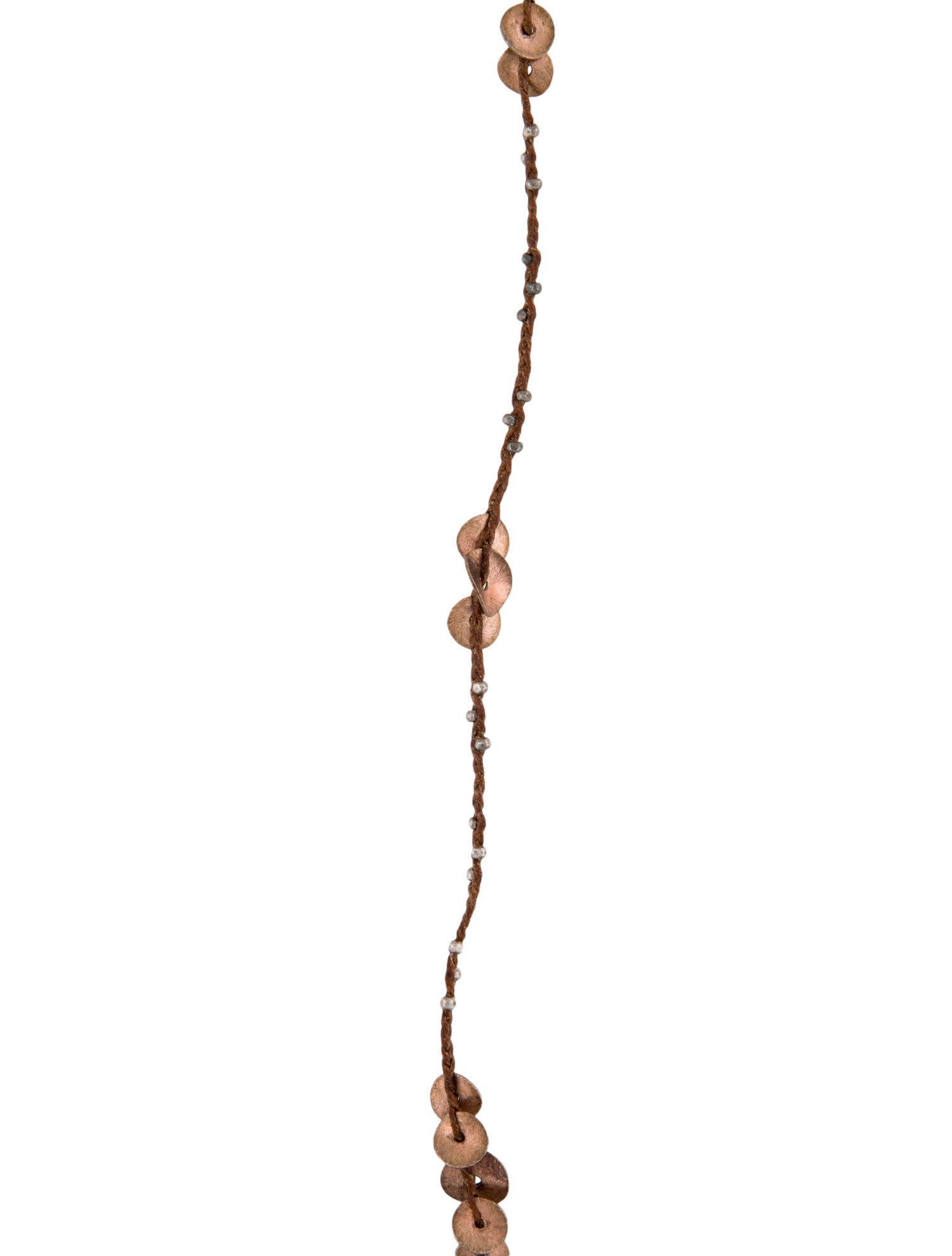 Chan Luu Leather & Bead Station Necklace