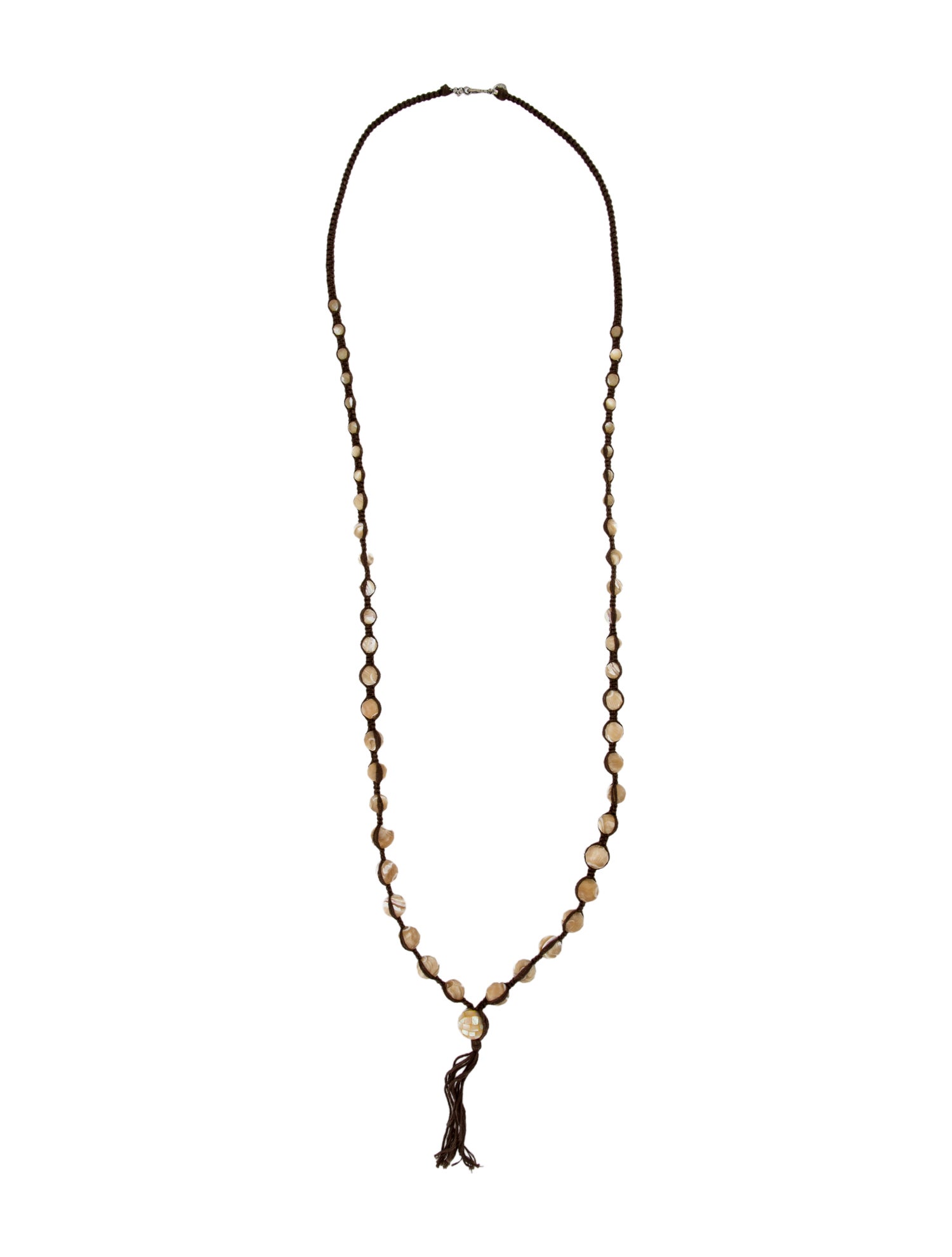 Chan Luu Pearl, Resin & Stone Bead Strand Necklace