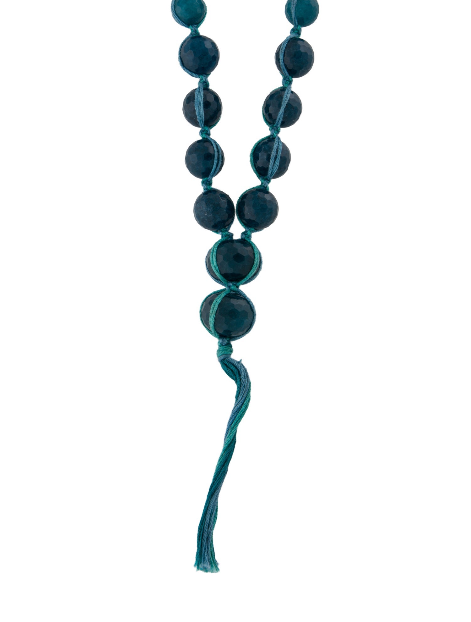 Chan Luu Chan Luu Blue Stone Graduated Bead Strand Necklace