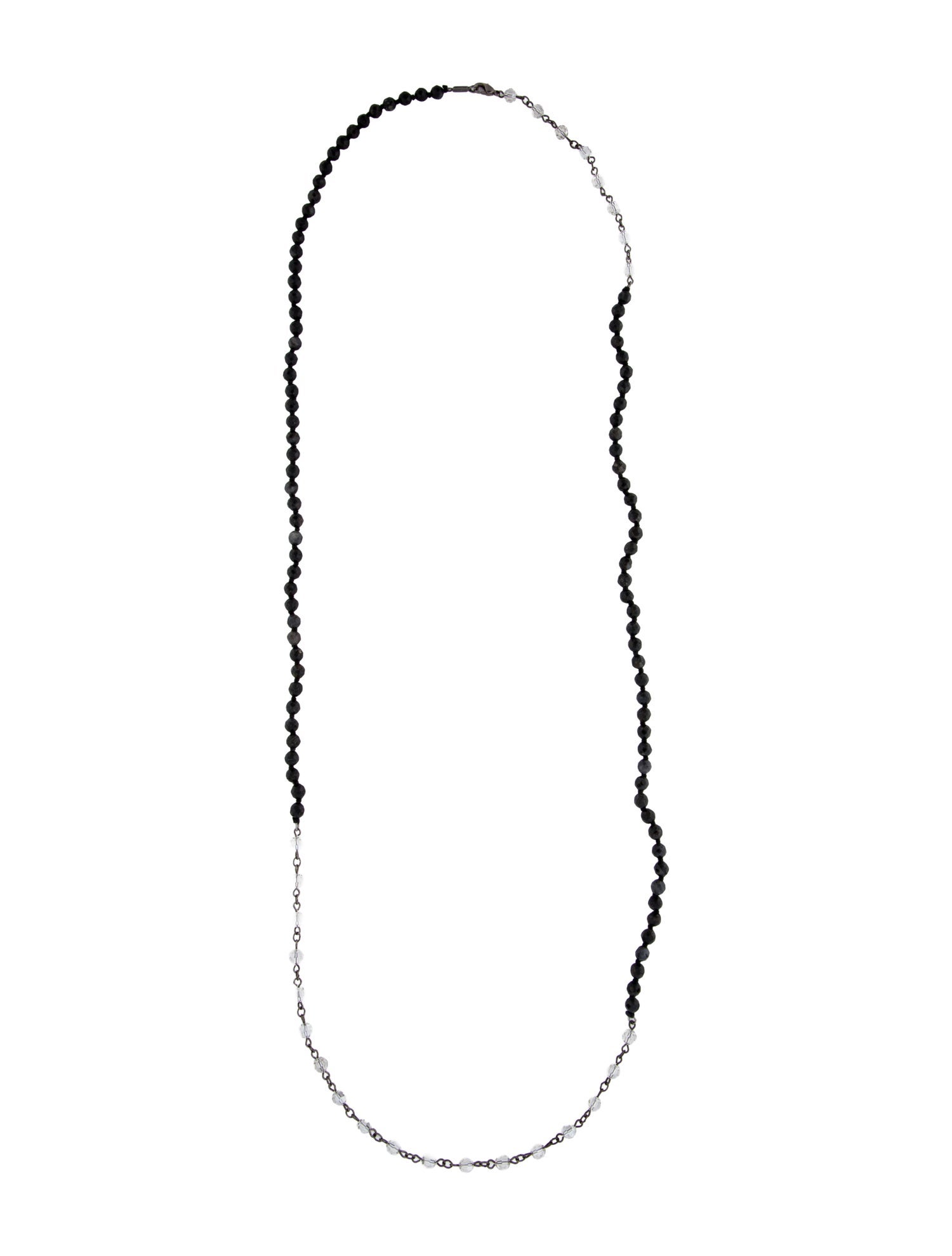 Chan Luu Crystal Bead Long Necklace.