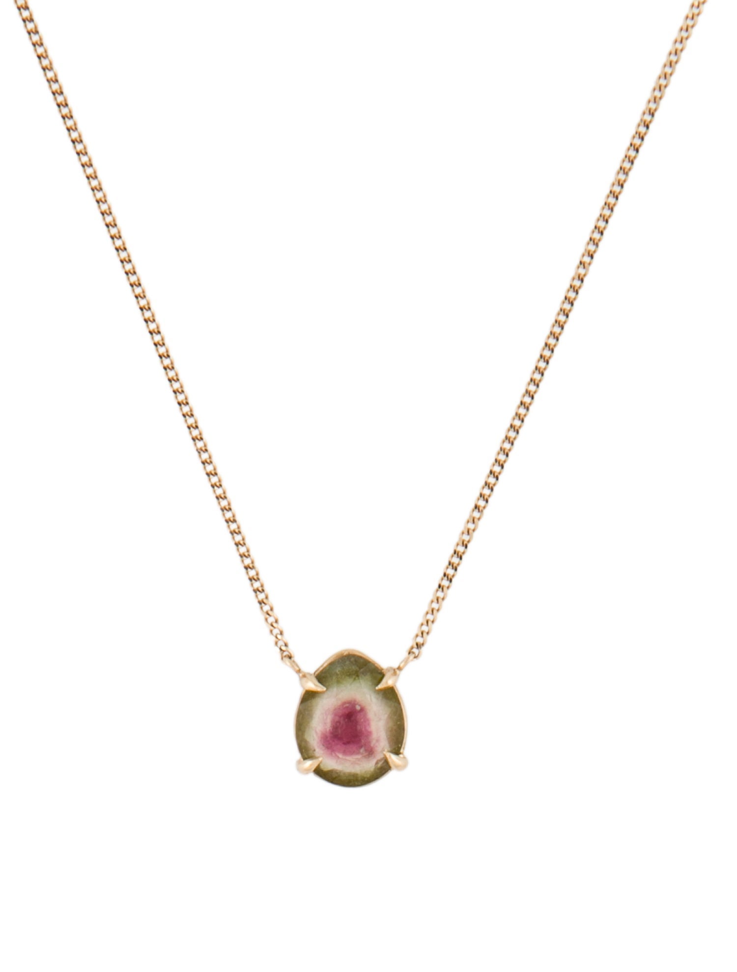 Chan Luu 14K Tourmaline Pendant Necklace