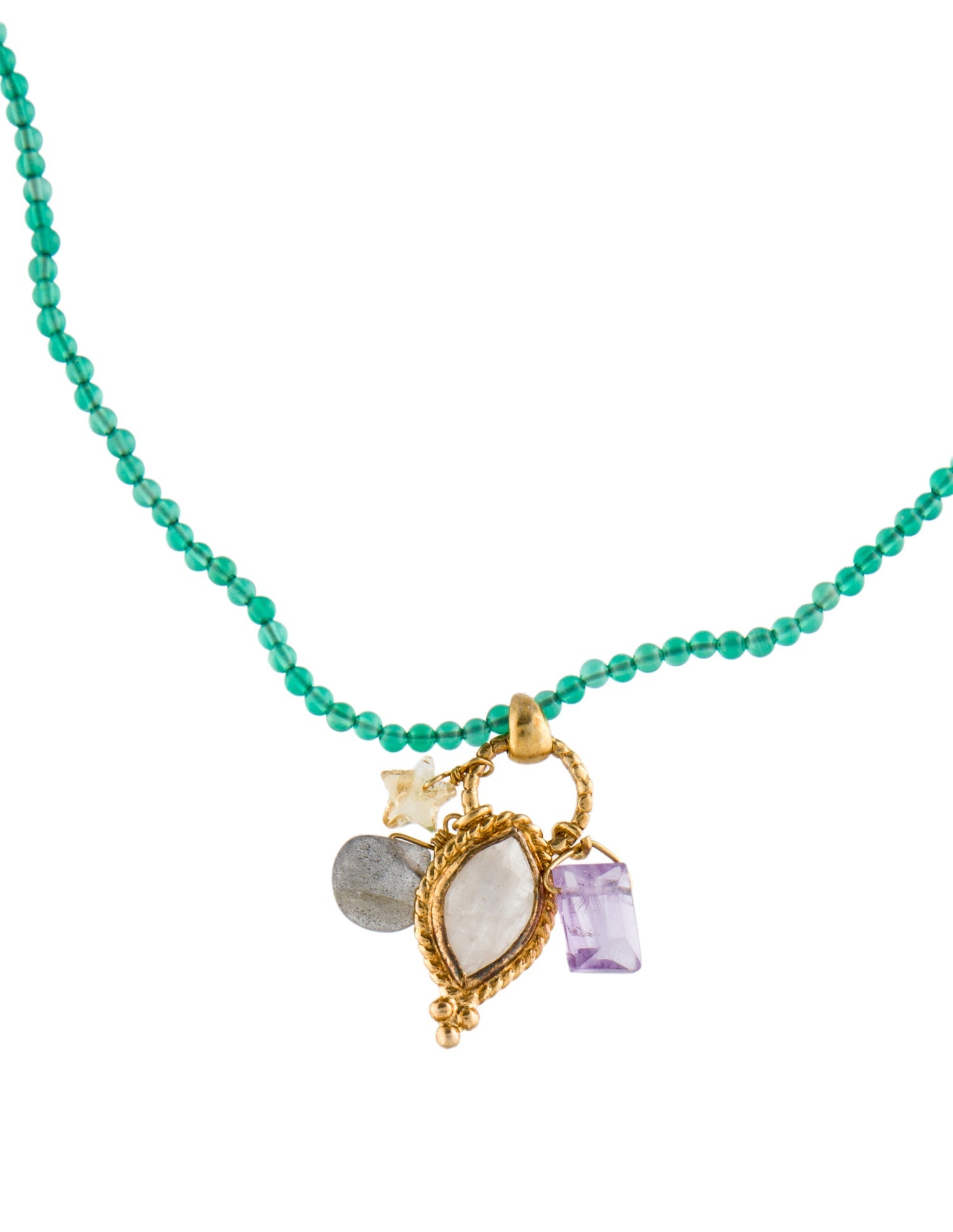Chan Luu Multistone Pendant Necklace