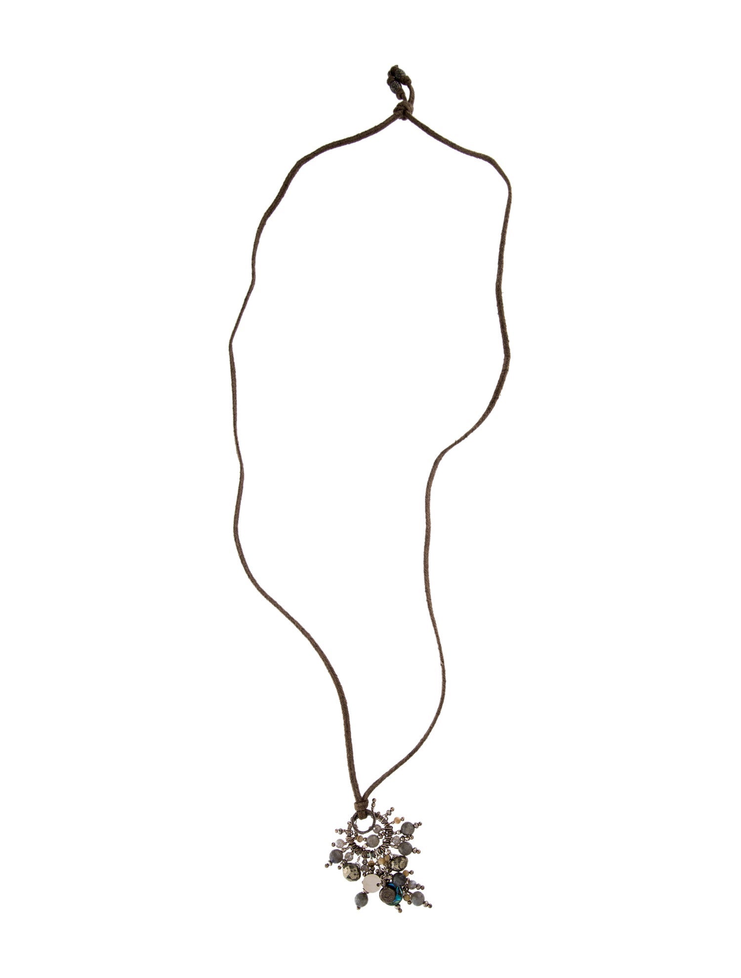 Chan Luu Mother Of Pearl, Bead & Cord Necklace