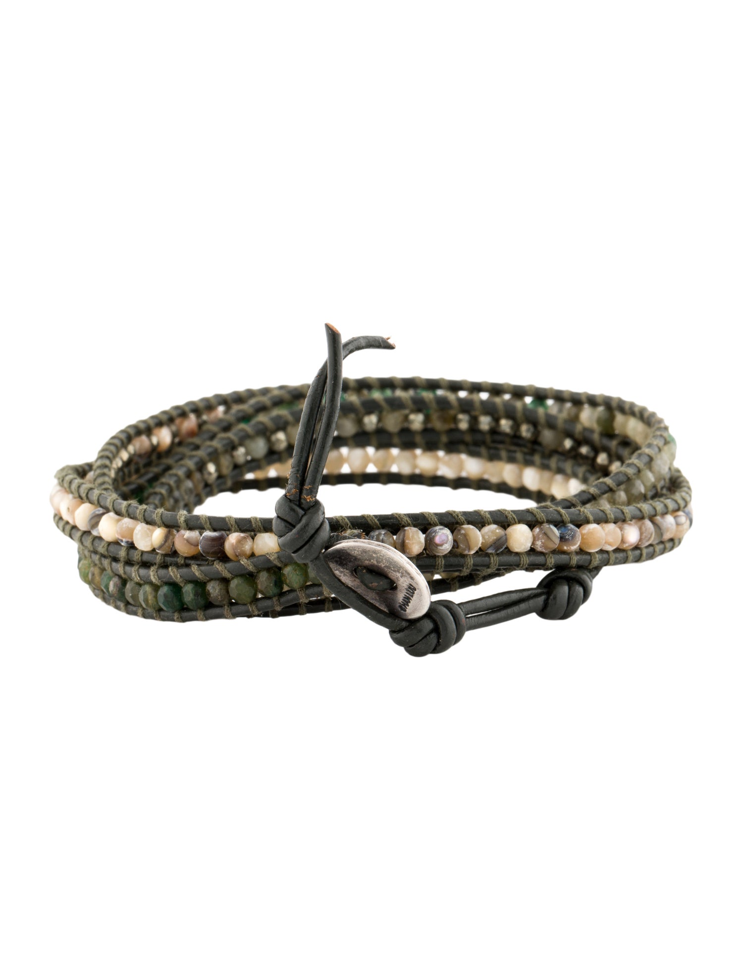 Chan Luu Thread & Leather Wrap Bracelet