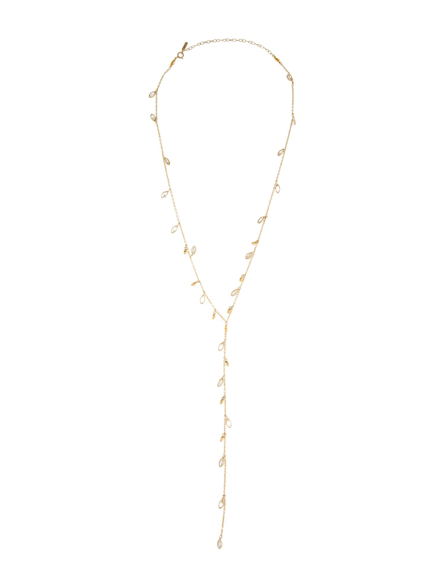 Chan Luu Crystal Charm Lavalier Necklace
