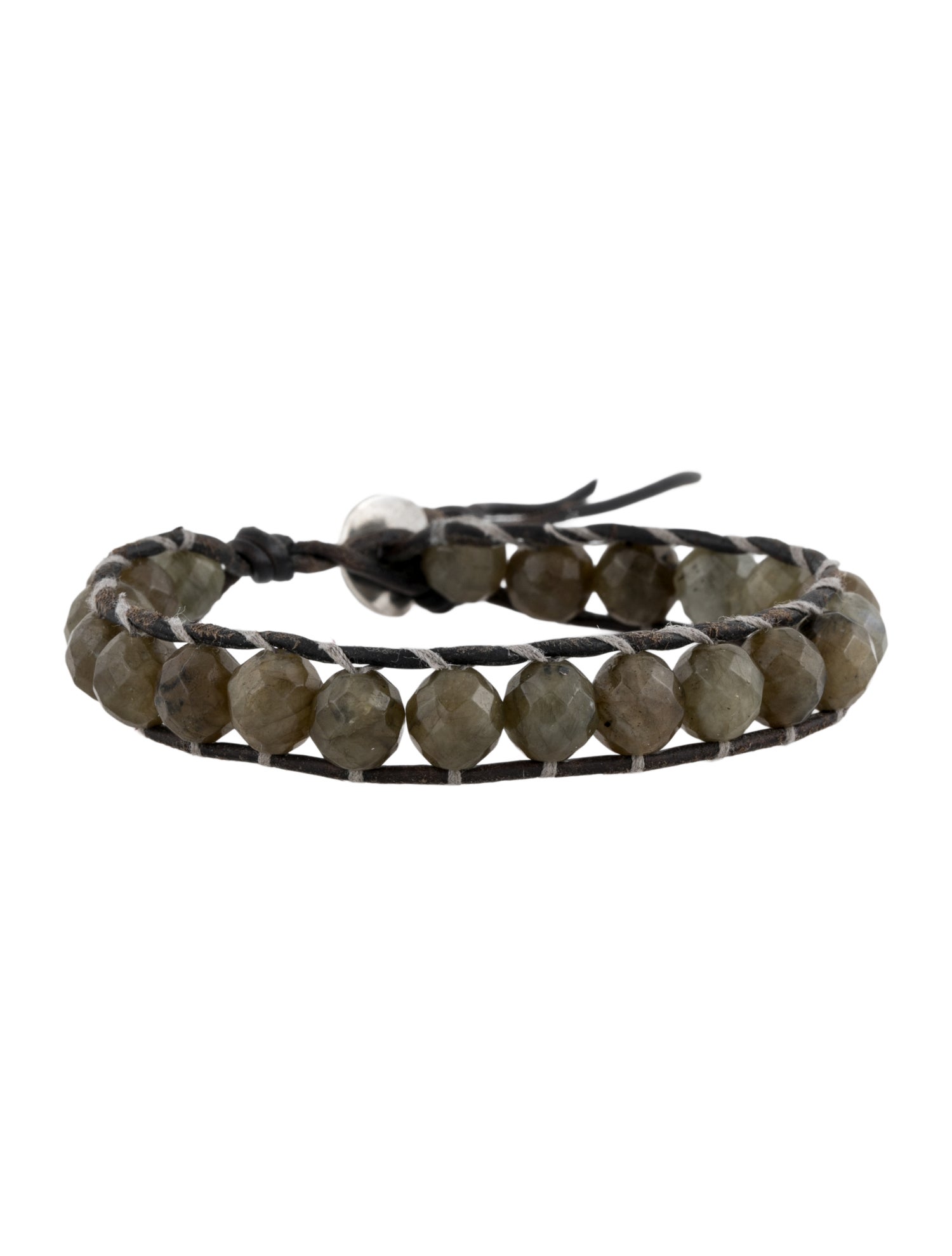 Chan Luu Leather & Beaded Bracelet