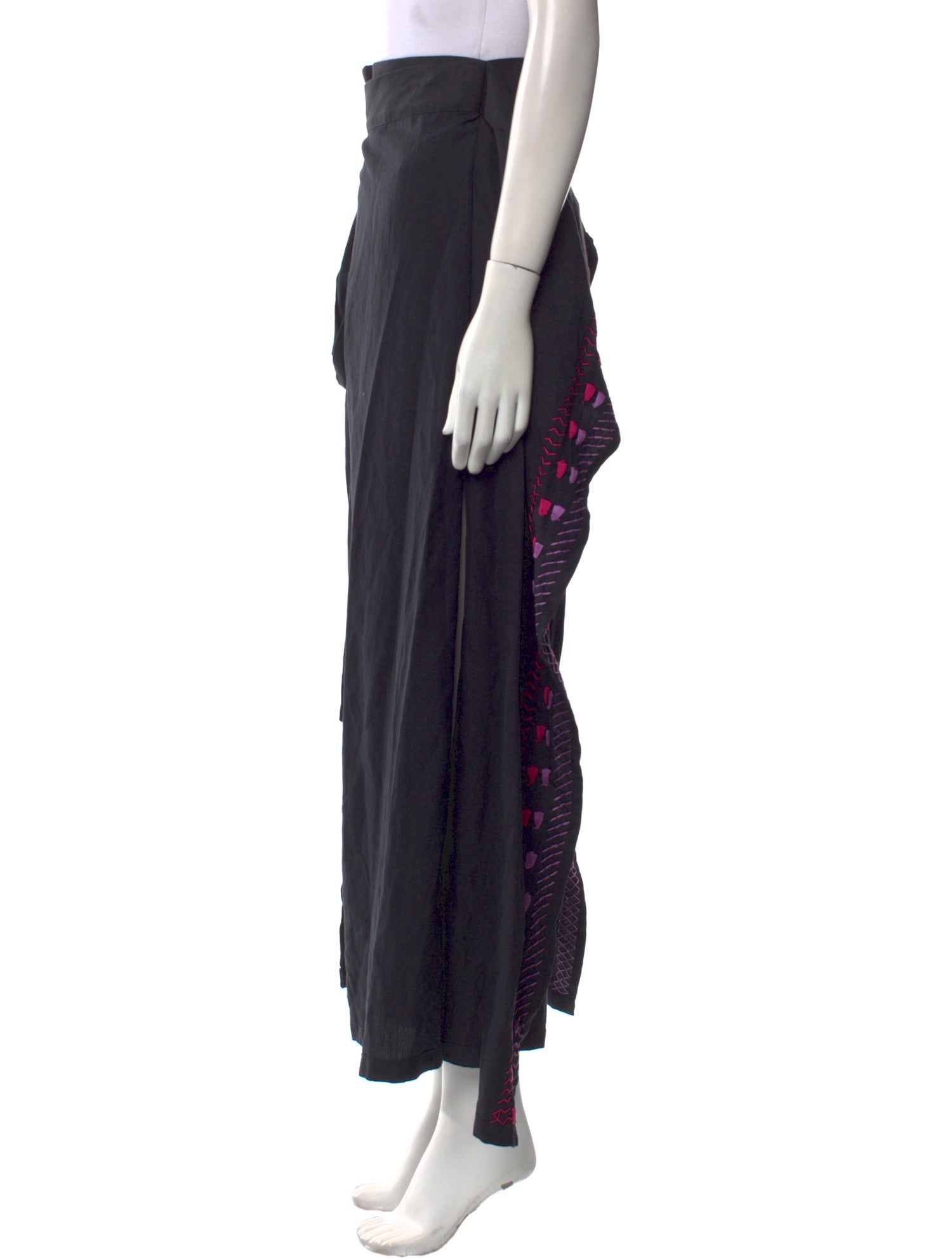 Carla Fernández Linen Wide Leg Pants