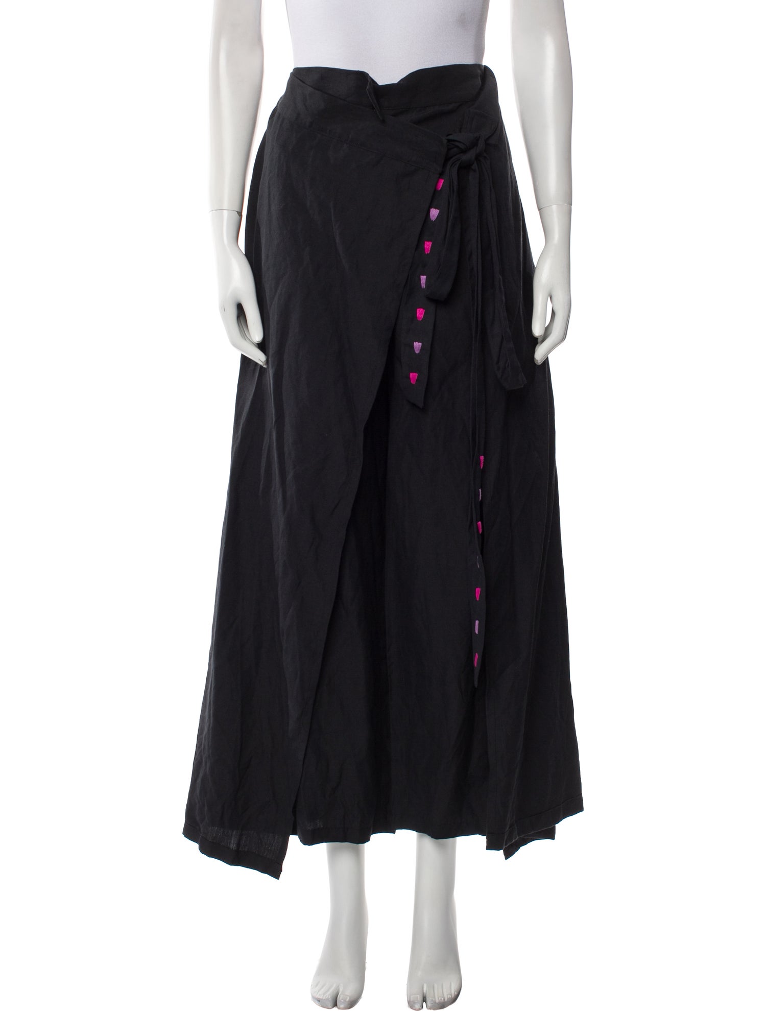 Carla Fernández Linen Wide Leg Pants