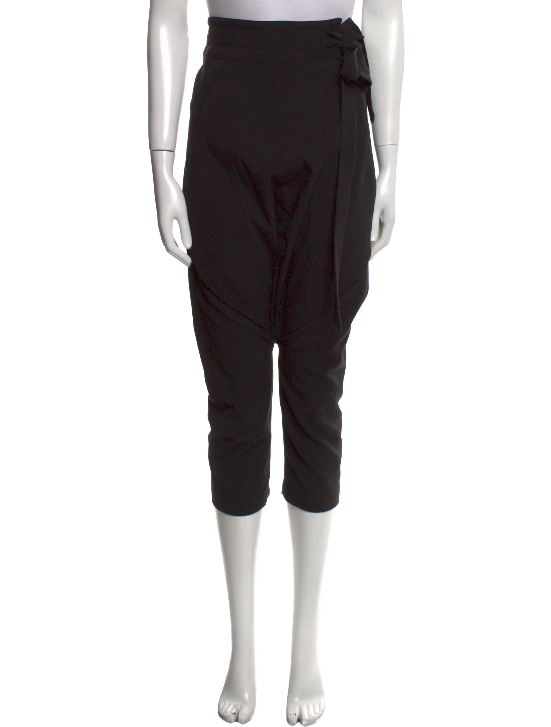 Carla Fernández Linen Skinny Leg Pants