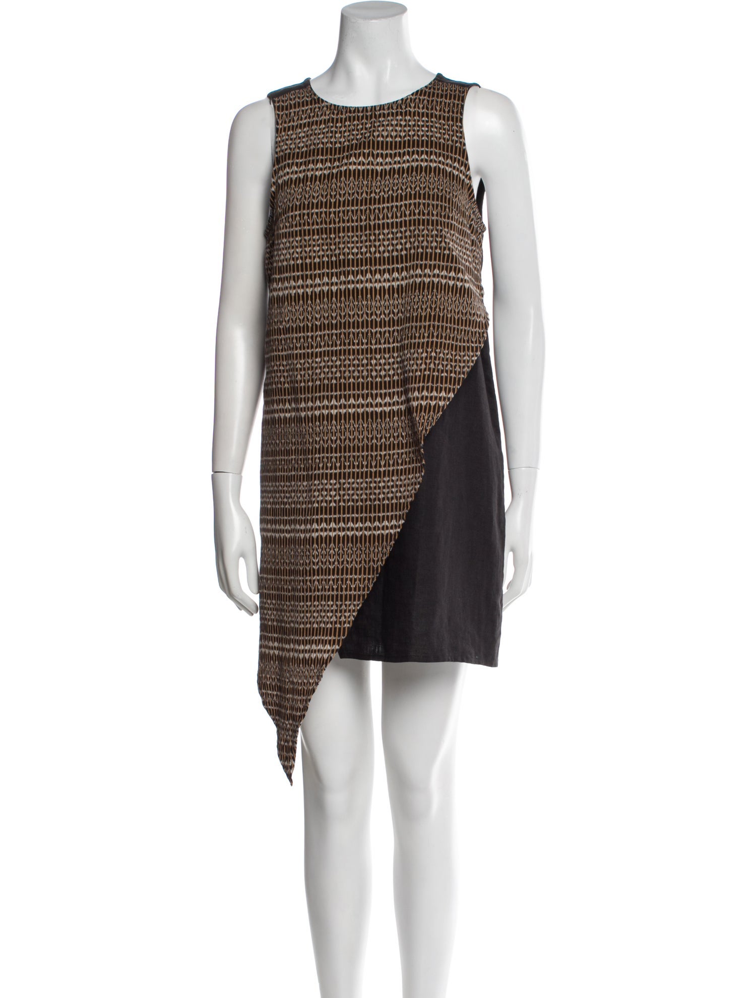 Carla Fernández Printed Knee-Length Dress