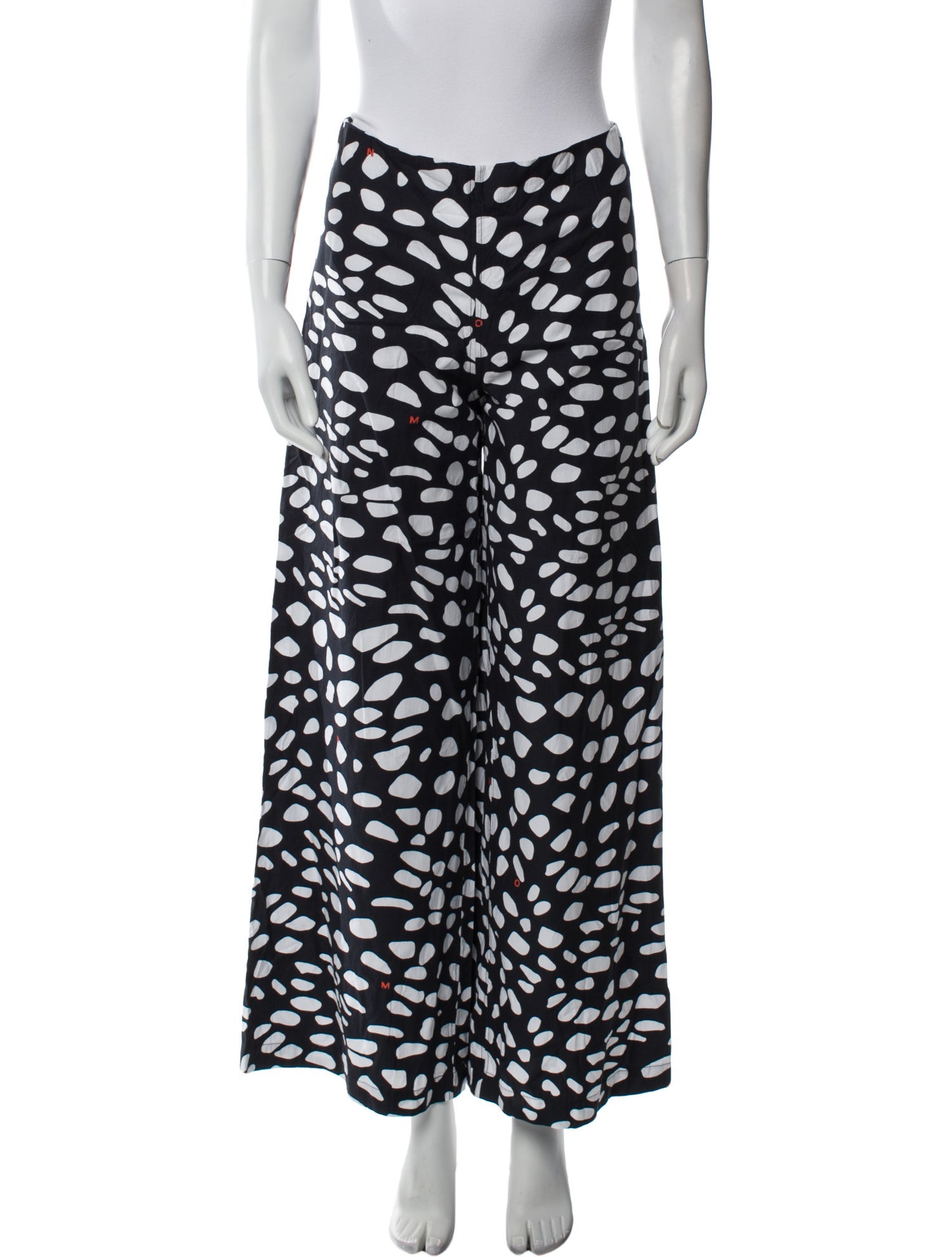 Carla Fernández Printed Wide Leg Pants