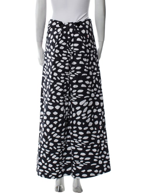 Carla Fernández Printed Wide Leg Pants