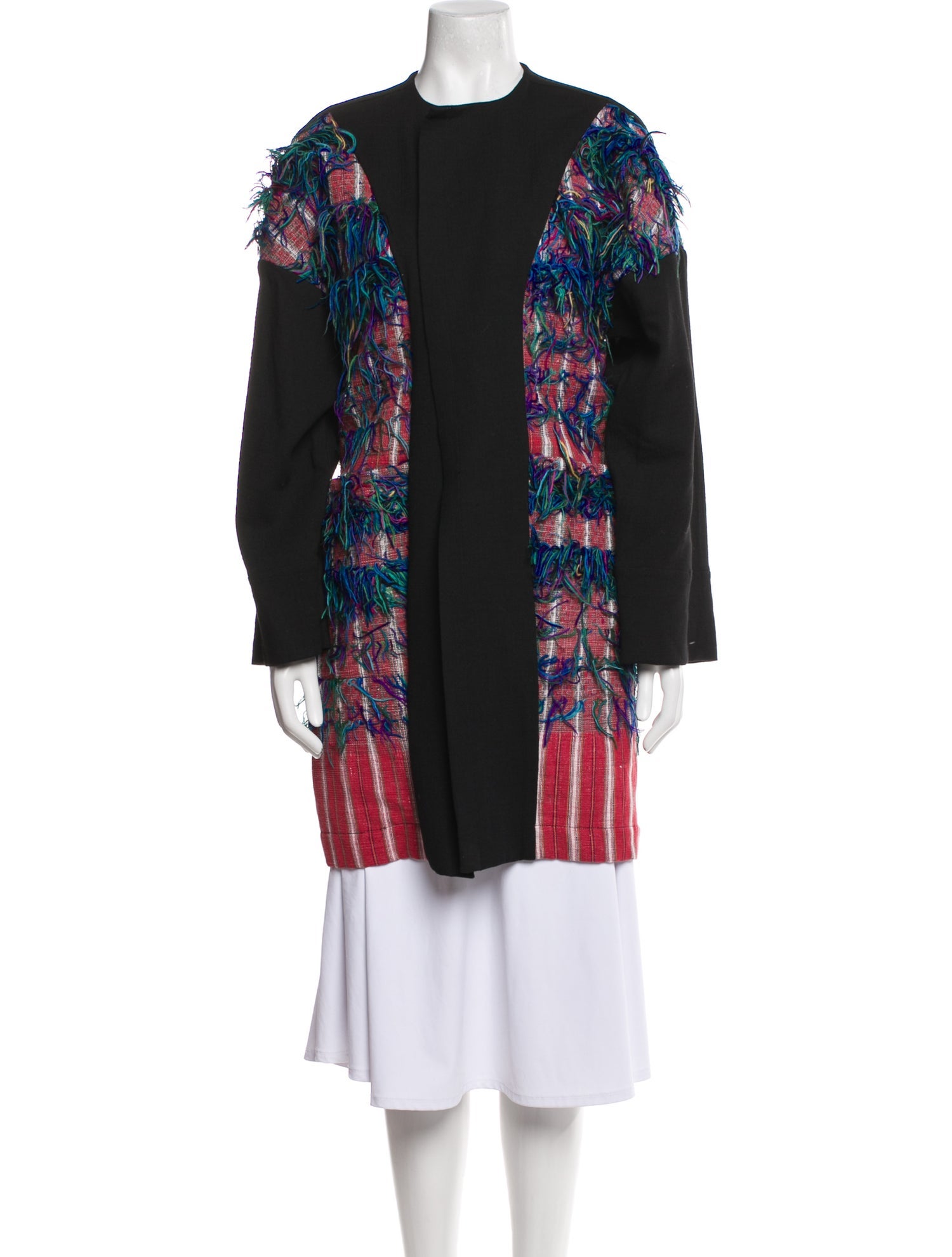 Carla Fernández Wool Printed Coat