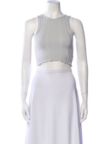 Cfcl Tops Crew Neck Sleeveless Crop Top S