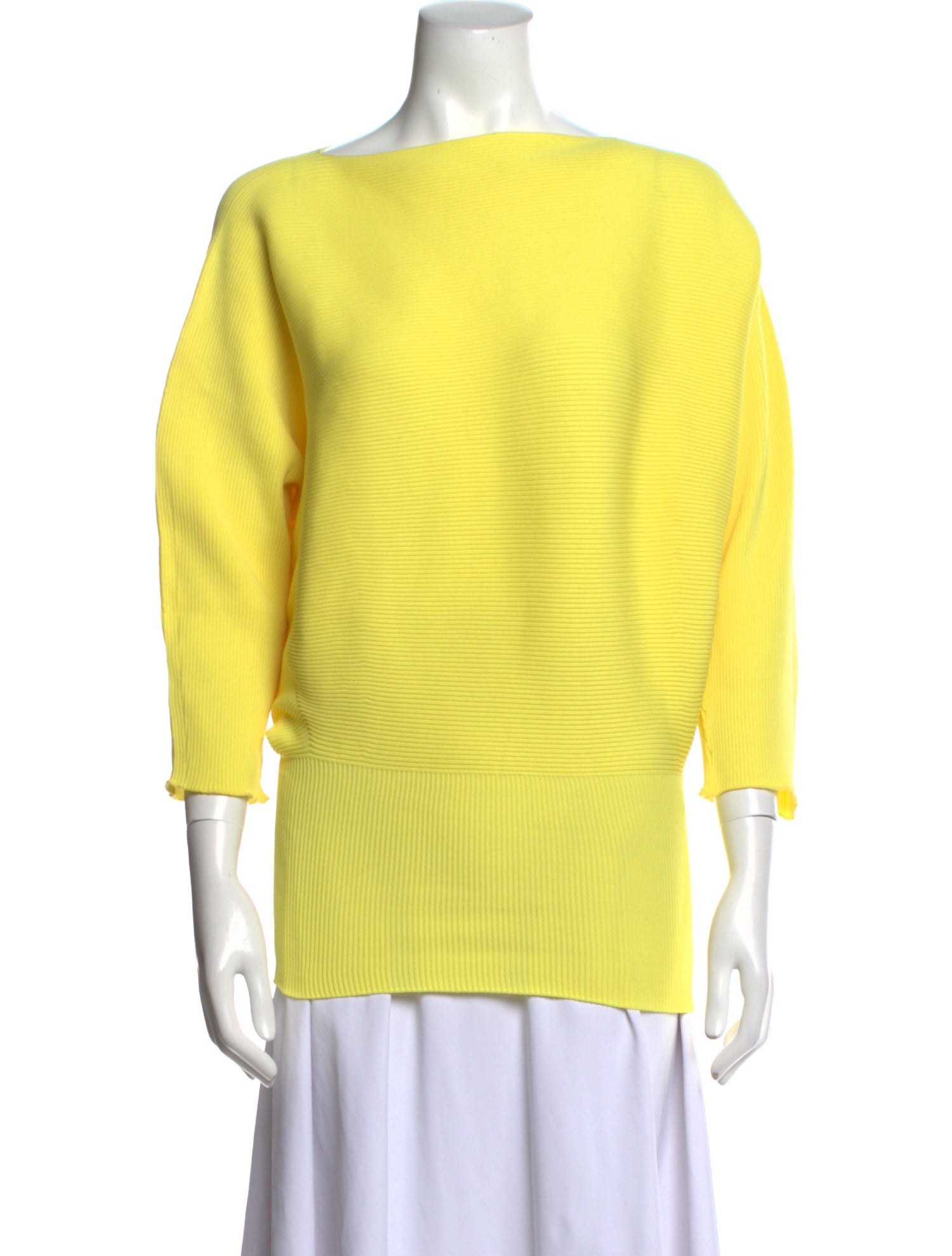 CFCL Bateau Neckline Three-Quarter Sleeve Top