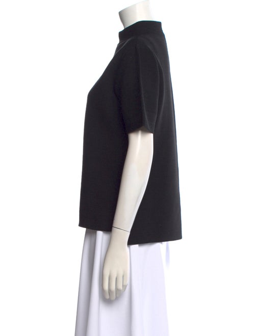 CFCL Mock Neck Short Sleeve Sweatshirt