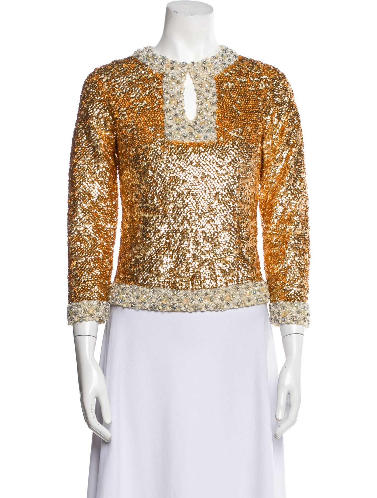 Cardell Vintage Sequin Evening Jacket