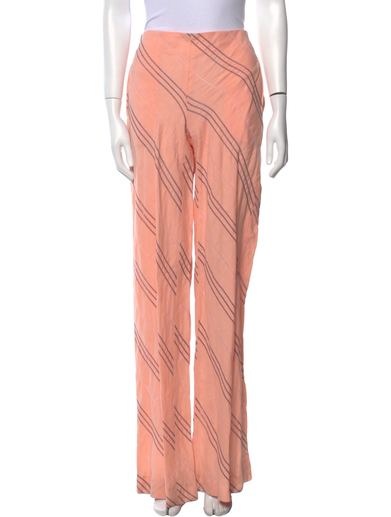 CF. Goldman Striped Wide Leg Pants