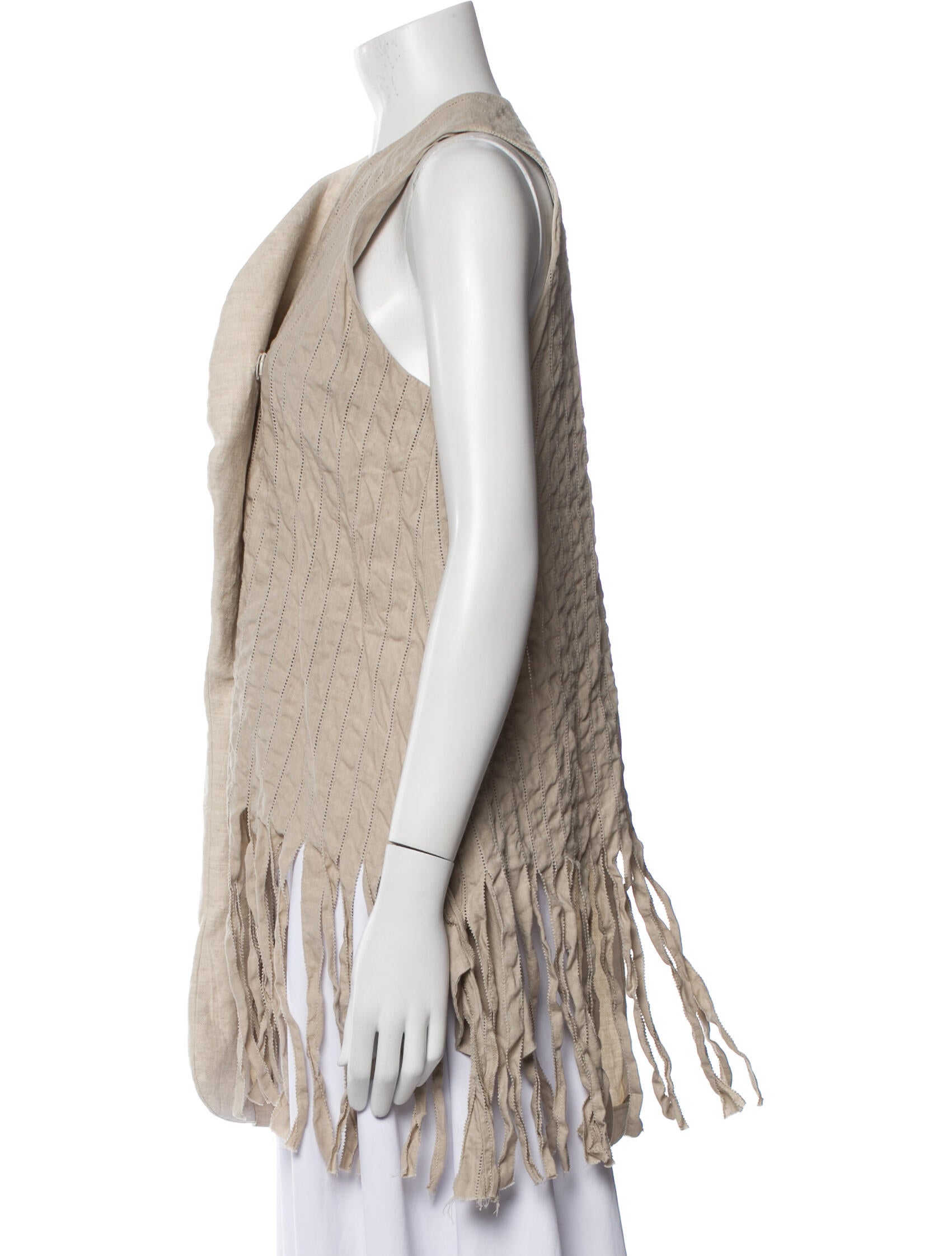 CF. Goldman Crew Neck Sleeveless Tunic