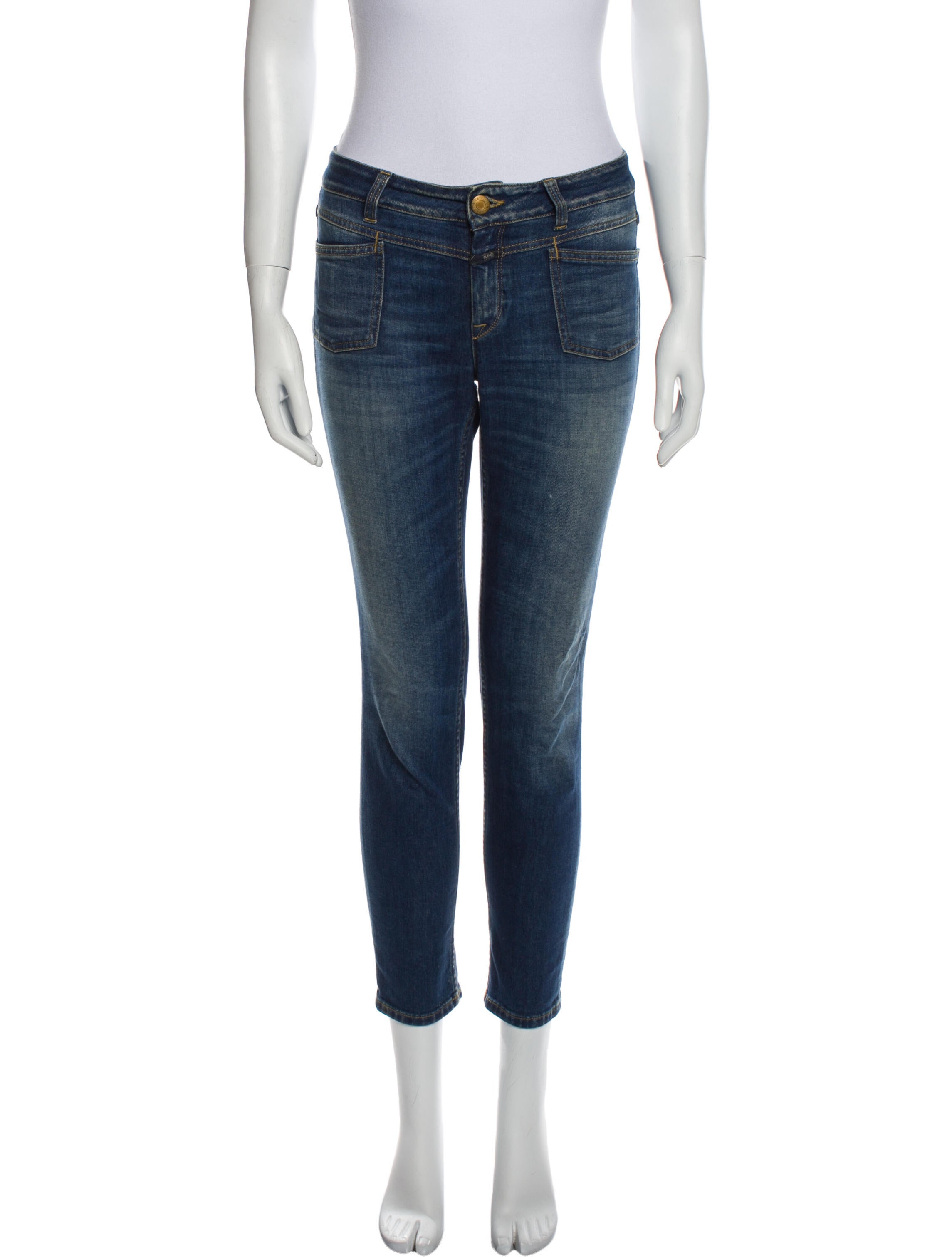 Closed Mid-Rise Skinny Leg Jeans