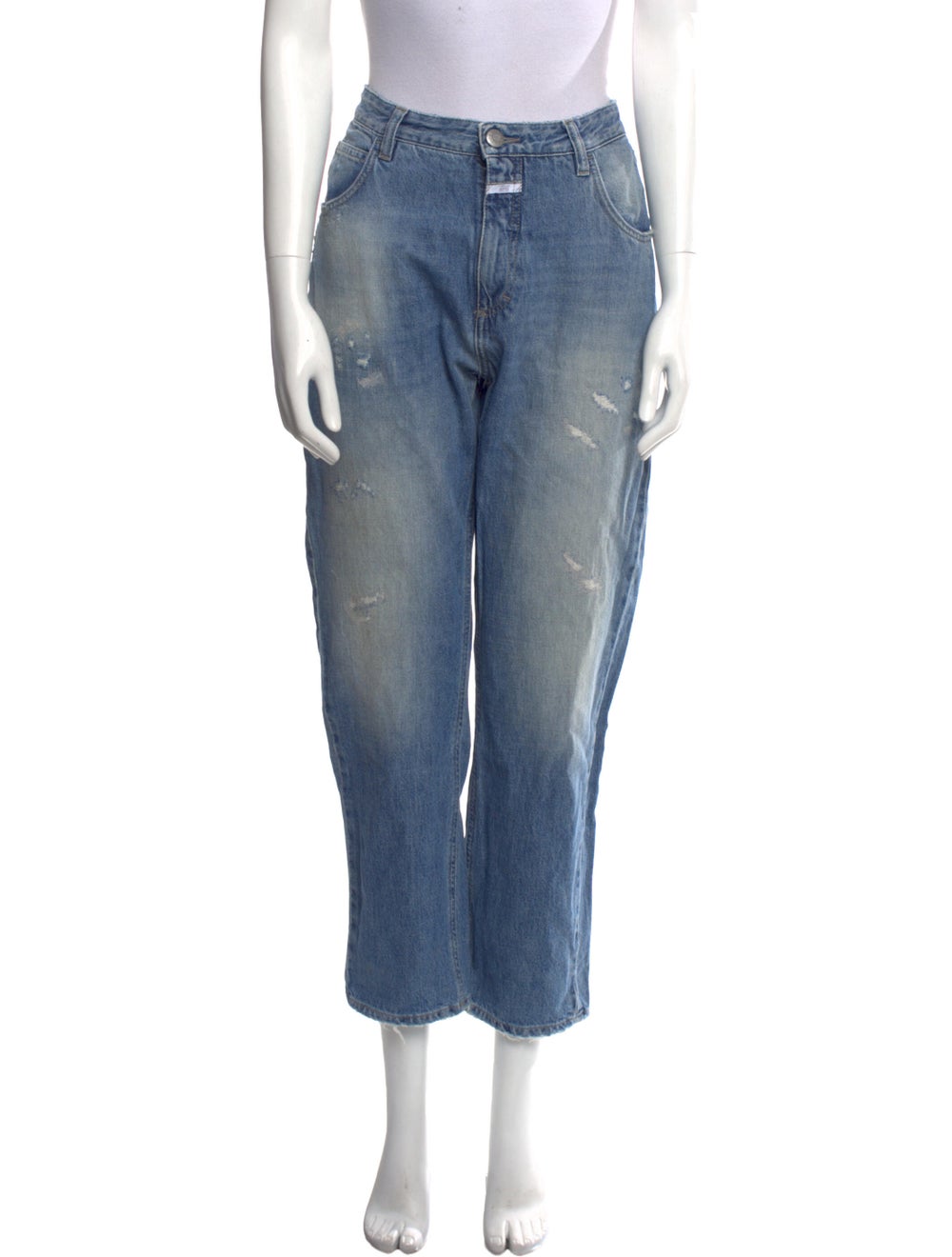 Closed High-Rise Straight Leg Jeans - image 1