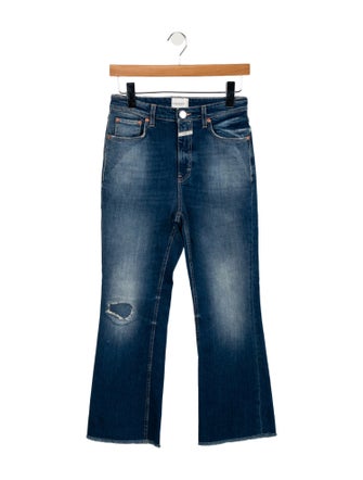Closed High-Rise Straight Leg Jeans