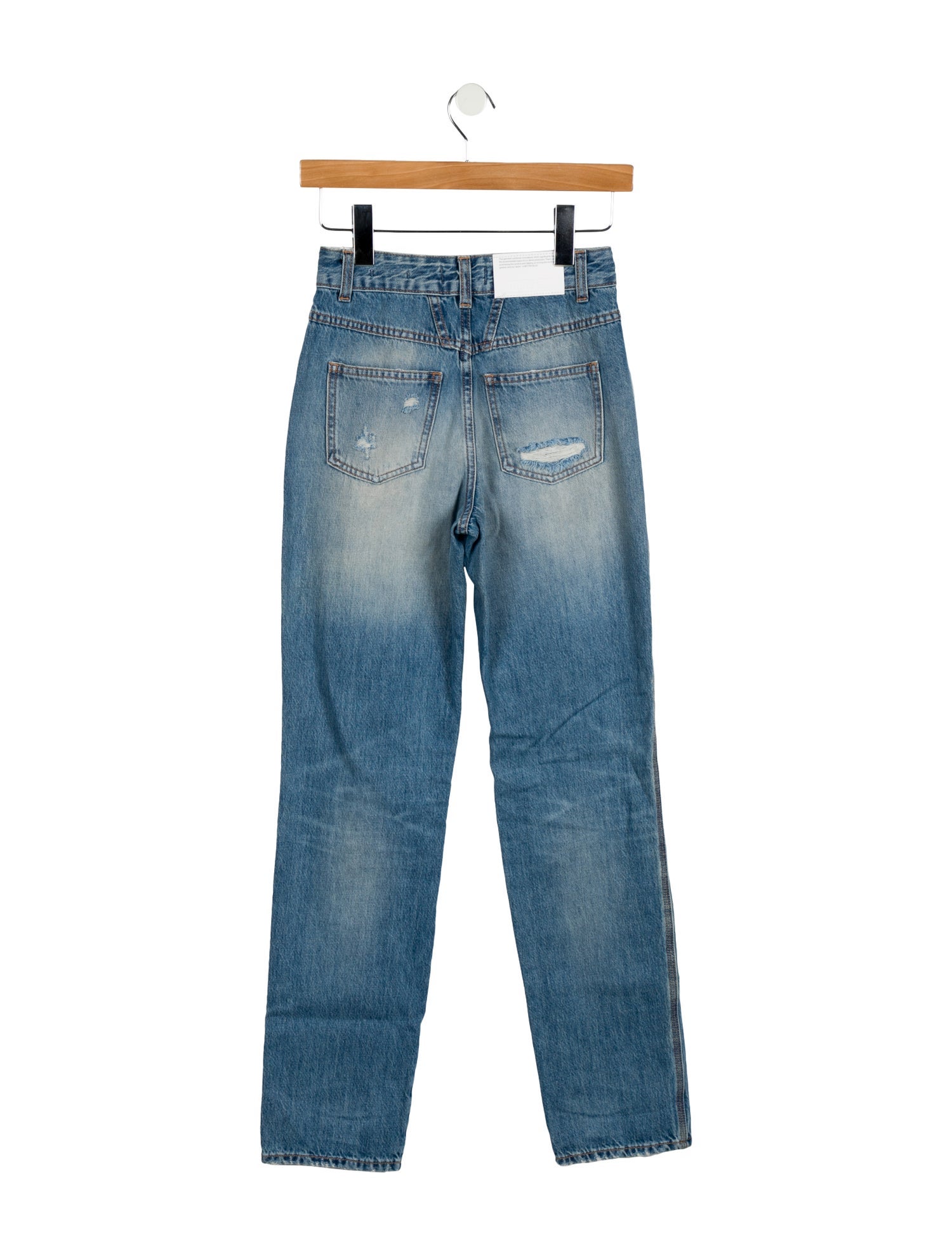 Closed High-Rise Straight Leg Jeans w/ Tags