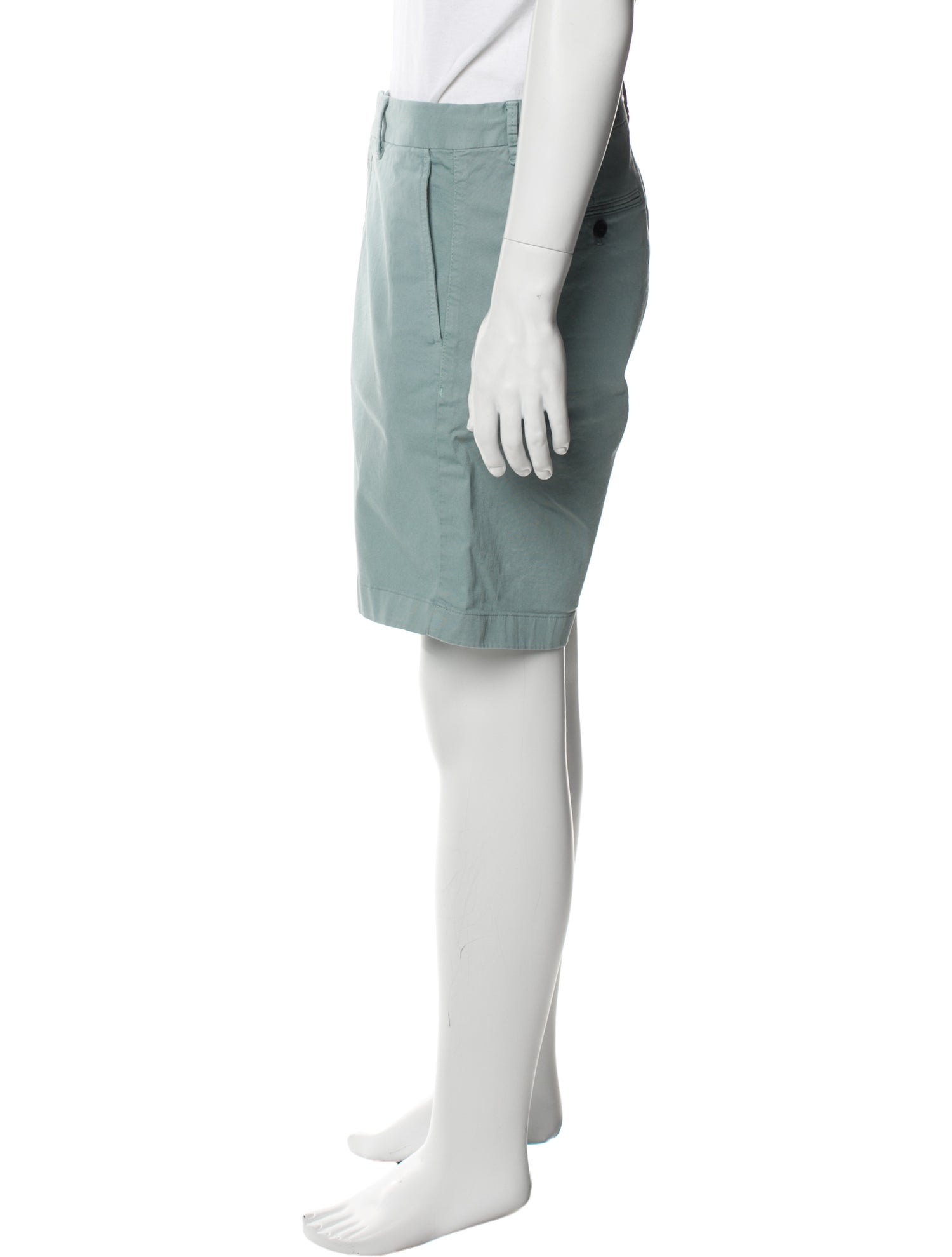 Closed Flat Front Shorts