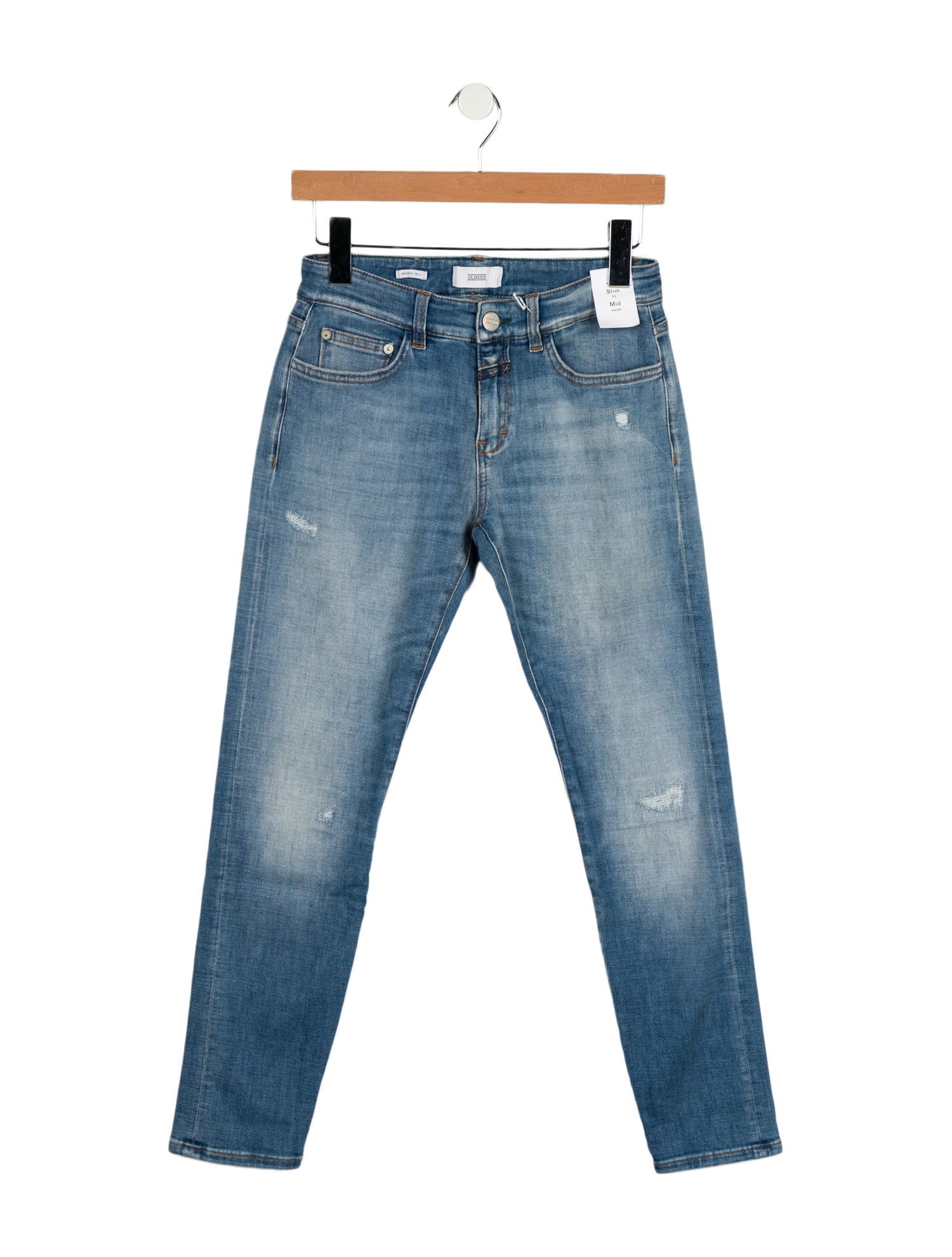 Closed Mid-Rise Skinny Leg Jeans w/ Tags