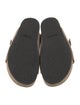 Closed Suede Slides