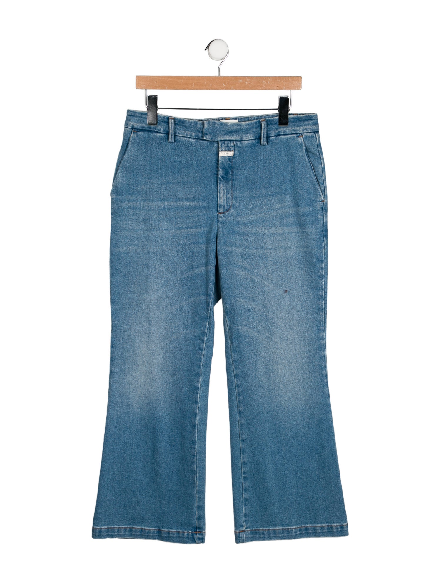 Closed Mid-Rise Wide Leg Jeans