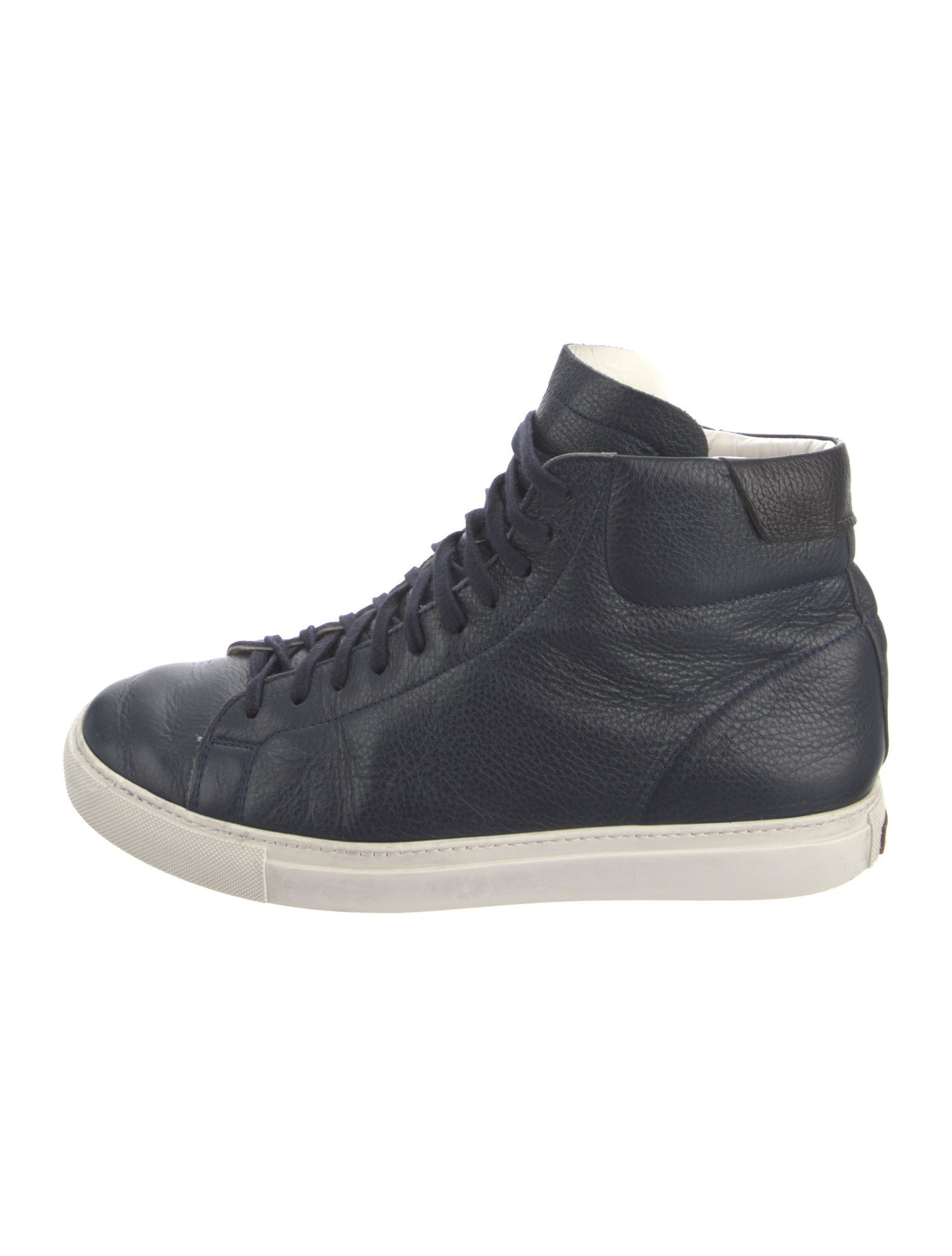 Closed Leather Sneakers